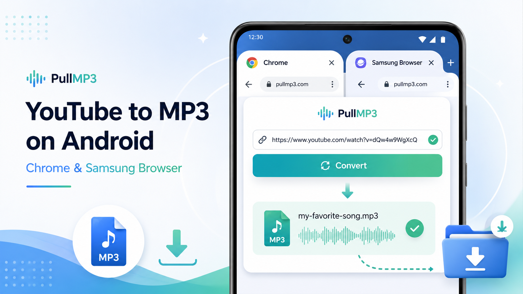 PullMP3 YouTube to MP3 on Android: Guide for Chrome & Samsung Browser